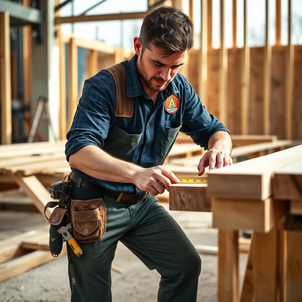 Carpentry crew at work